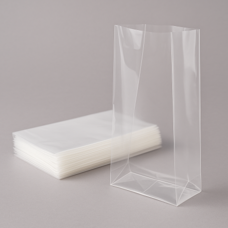 BUSTE PRODUZIONE 40X60 PZ.25 TRASPARENTE PER ALIMENTI