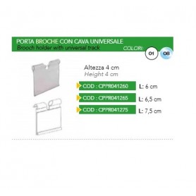 PORTA BROCHE C/CAVA UNIV. 65MM 