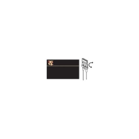SEGNAPREZZI NERO SALUMI AGO PZ.25 + CLIP + PEN  PZ.25