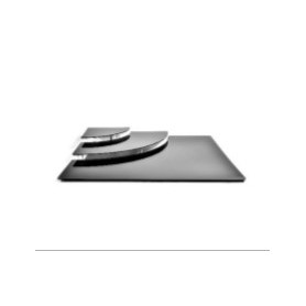 ALZATA DA BANCO 3 RIPIANI 80X80 NERO 