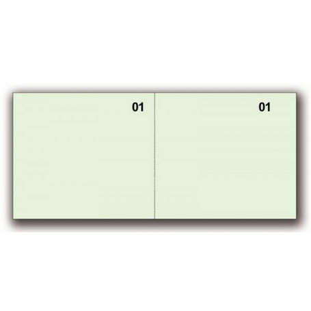 BLOCCO NUMERATO BLU 100 FF 