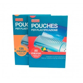 POUCHES A6 125 MICRON   PZ.100