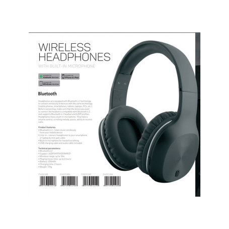 CUFFIE WIRELESS BLUETOOTH