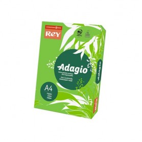 REY A4 VERDE INTENSO GR.80 FG.500