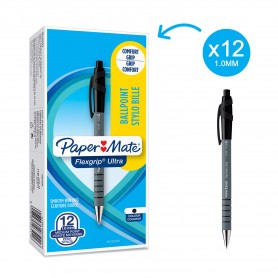 PAPER MATE FLEXGRIP 1.0 NERO CF. 12 