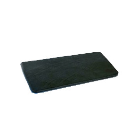 VASSOIO RETT. MELANINA EFFETTO ARDESIA 542X323X9H