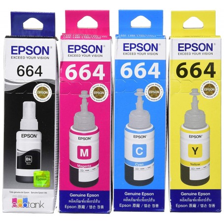 EPSON ECOTANK NERO L300/355/555 CIANO 