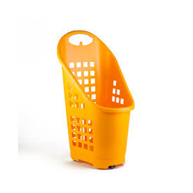 TROLLEY FLEXY CART GIALLO 64 LT