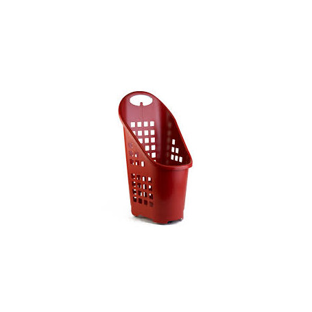 TROLLEY SPESA ROSSO 64 LT 