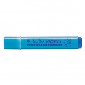 EVIDENZIATORE TRATTO VIDEO AZZURRO CF.12 