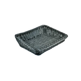 CESTO RETT. IN PP D5 CM45X30X10/6 NERO 