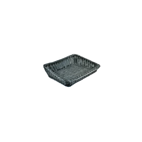 CESTO RETT. IN PP D5 CM45X30X10/6 NERO 