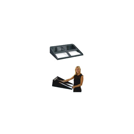 SUPPORTO INCLINATO ORTOFRUTTA 815 X 615 X 40/200H MM