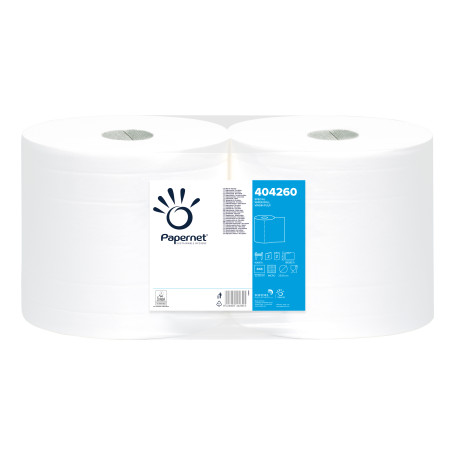 PAPERNET BOBINA 2 VELI 800 STRAPPI PZ.2 ROTOLO ASCIUGAMANI - BOBINE ASCIUGAMANI