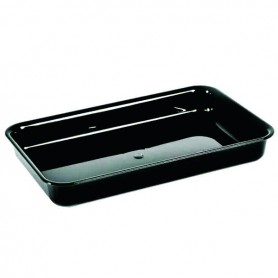 VASSOIO 36X22X8.5H A7 PPMA NERO 