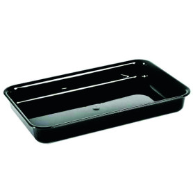 VASSOIO 36X22X3.5H A7 PMMA NERO 