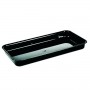 VASSOIO STONDATO 44X22X8.5H A3 PMMA NERO 