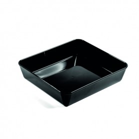VASSOIO 36X24X8.5 A2 PPMA NERO 