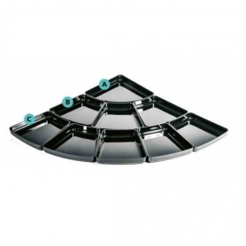 COMPOSIZIONE ALZATA STONDATA 800X800 ALTEZZA 20MM