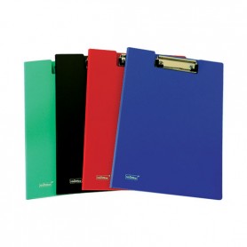 PORTA BLOCCO C/CHIUSURA BLU 