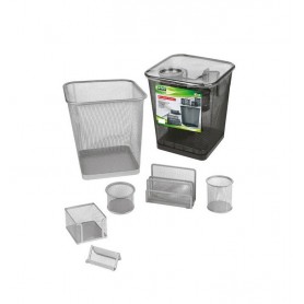 SET DI ACCESSORI PER SCRIVANIA PZ.6 NERO 