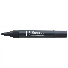 SHARPIE M15 MARKER NERO P.TONDA 