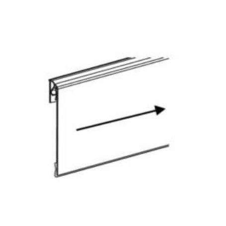 TASCA ORIZZONTALE BASCULANTE PVC 0.3MM CM 14.8 X 10.5