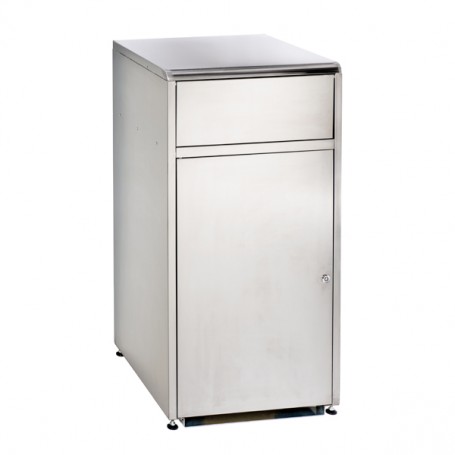 CONTENITORE CON SPORTELLO BASCULANTE 