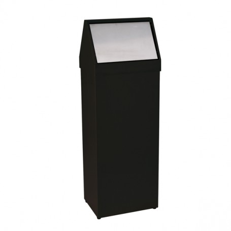 GETTACARTE CON SPORTELLO BASCULANTE INOX 
