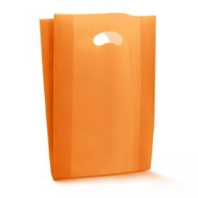 BUSTE BOUTIQUE 50+14*70 ARANCIO KG.10 60 MICRON RIUTILIZZABILE