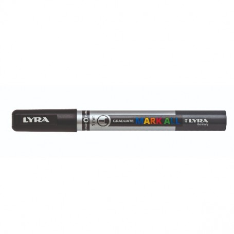 MARKER LYRA MARKALL NERO PUNTA S 
