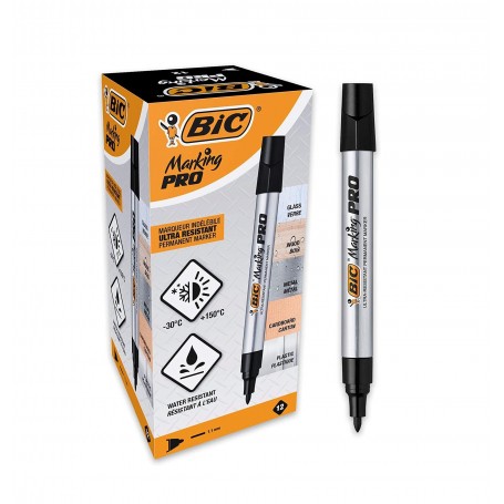 BIC MARKIN PRO NERO CF.12