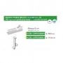 PROFILO TRASP. TEGOMETAL H40 MM 1318MM 