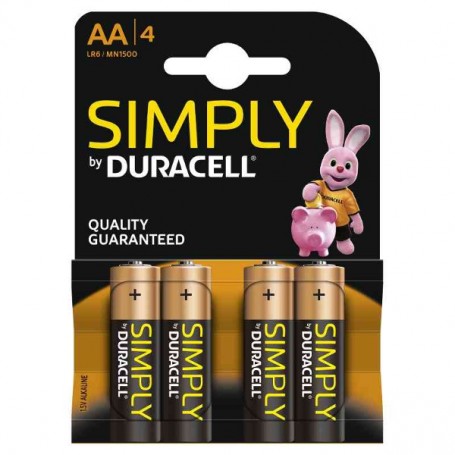 DURACELL SIMPLY M/STILO AAA ALKALINE BL.