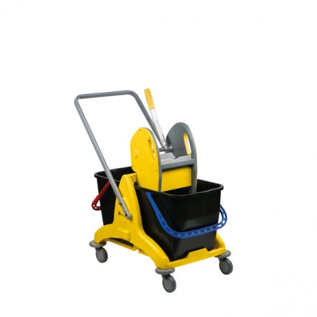 SECCHIO DOPPIAVASCA 2X15 C/STRIZZATORE 