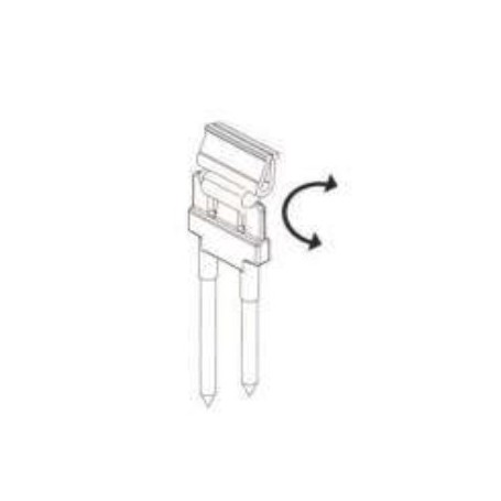 AGO DOPPIA PUNTA C/CLIP CF 25 