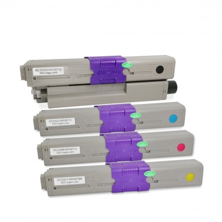 OKI C332 MC363 TONER CIANO 3K