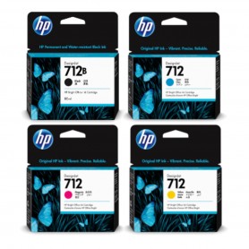 HP 712 38-ML NERO DESIGNJET INK 
