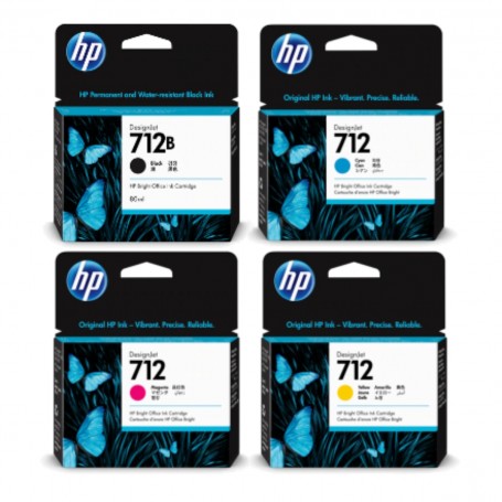 HP 712 38-ML NERO DESIGNJET INK