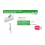PROFILO BIANCO ARNEG 74 X H4CM 