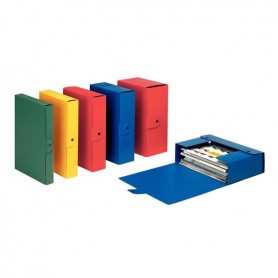 EUROBOX CART. PROGETTI 12CM BLU 