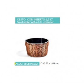 CESTO CON INSERTO 6.5LT H15 