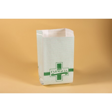 SACCHETTO KRAFT BIA PHARMA 17X34 KG10 