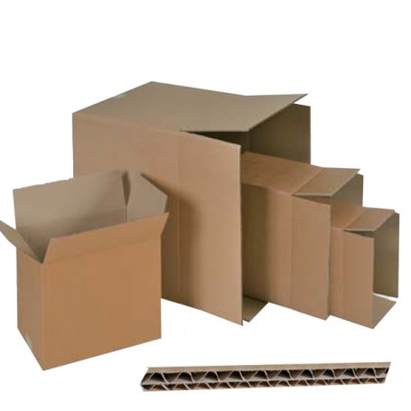 SCATOLA CARTONE AVANA 60X40X40CM CF.15 