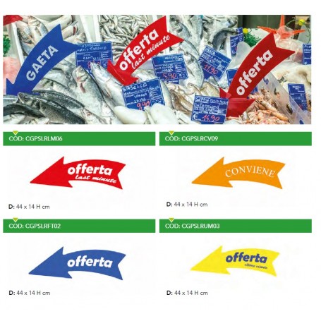 FRECCIA "OFFERTA ULTIMO MINUTO" CF. 5 