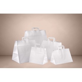 SHOPPERS KRAFT BIANCA 26+18X26 CF.25 