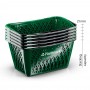 CESTO MINI TYKO 22LT C/MANICO VERDE RAL 6018