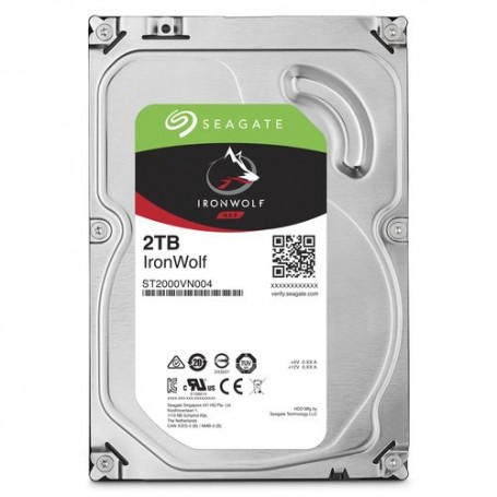 HD SEAGATE  IRON WOLF SATA3 2TB 3.5" 590