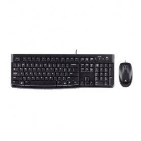 TASTIERA LOGITECH  + MOUSE MK120 USB NER