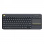 TASTIERA LOGITECH "WIRELESS TOUCH K400 U NIFYING" Compatibile con Windows 10 NERA - 920-007135